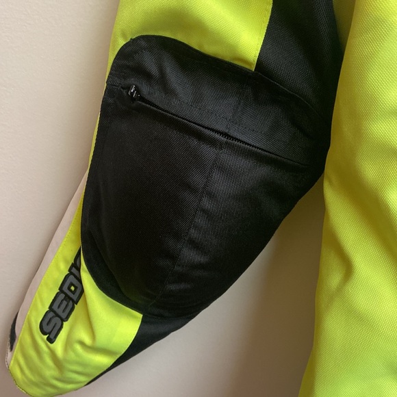 Sedici Jackets & Coats Sedici 6 Cycle Gear Moto Jacket Armor Padded
